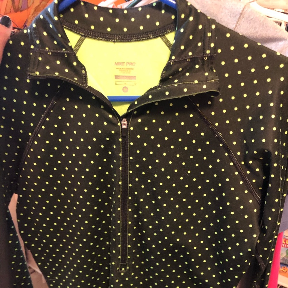 Nike Pro Half zip workout top